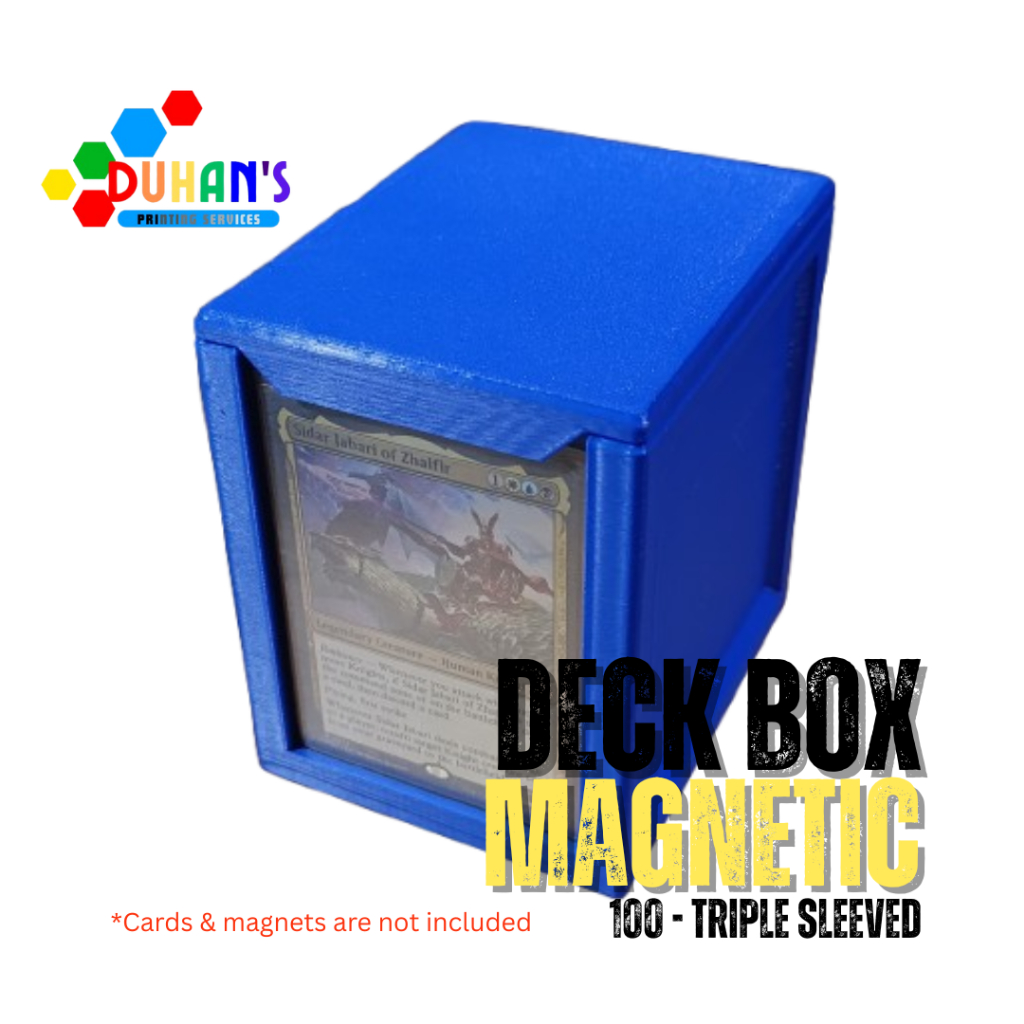 Printed Deck Box - Triple Sleeves - Magnetic 01 | Shopee Philippines
