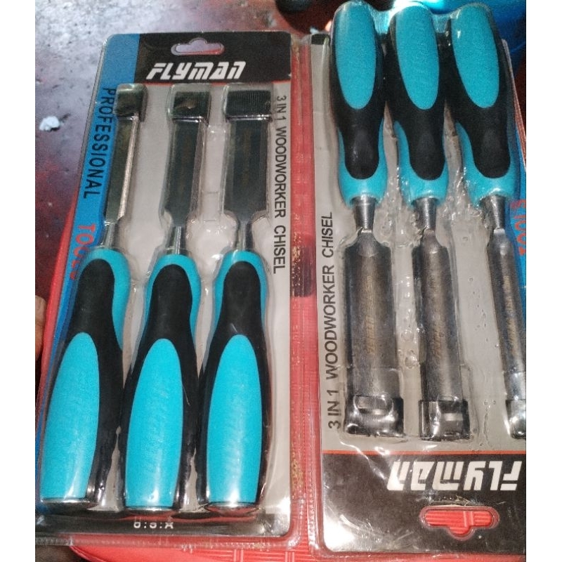 flyman original tool set 3pcs chisel (paet ) wood carving wood Rsp ...
