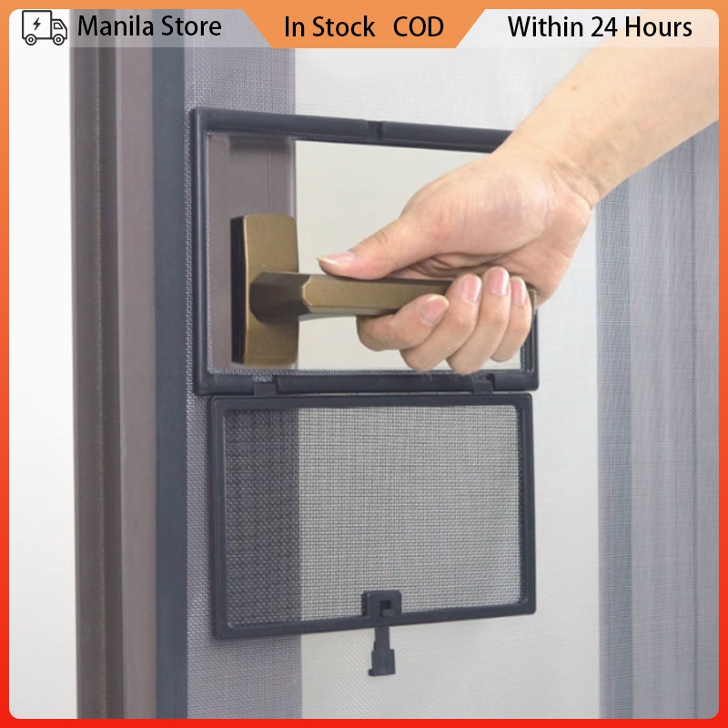 Outward Opening Window Screen DIY Self-Adhesive Magnetic Screen Window ...