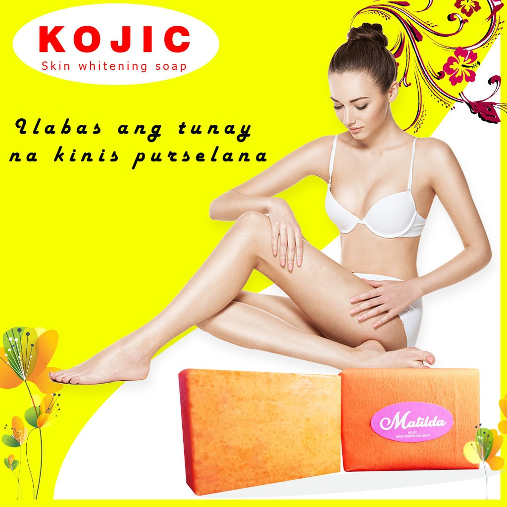 MissTisa Kojic Acid Soap Bar Skin whitening Glutathione Milk Collagen  Bleaching Peeling Bath Soap | Shopee Philippines