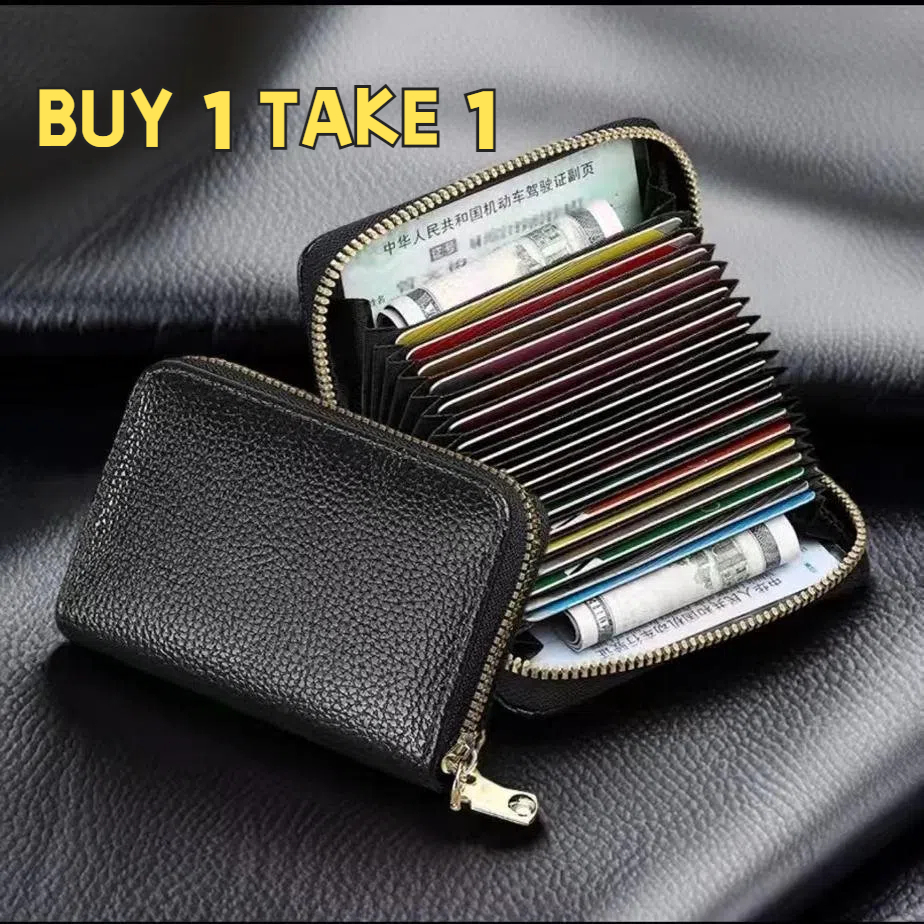 【BUY 1 TAKE 1】Business Card Holder Wallet Credit Card Wallet Organ ...