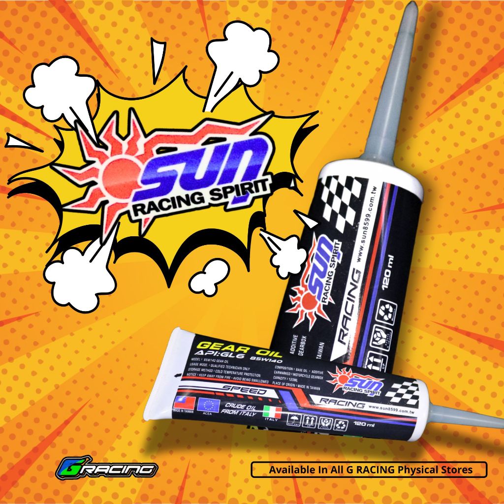 SUN RACING GEAR OIL (GRACINPH) | Shopee Philippines