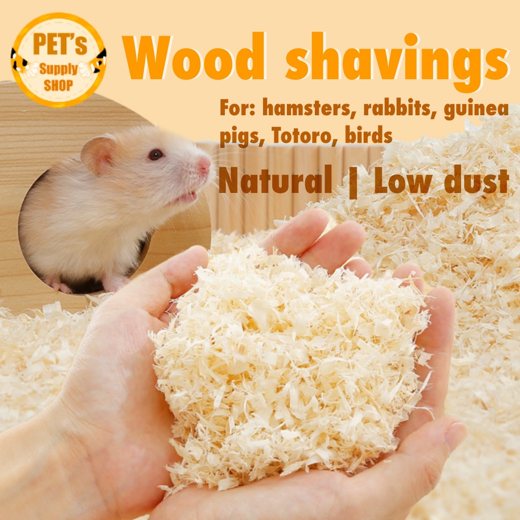 Premium Wood Shavings Compressed Shaving for Hamster Kusot for small ...