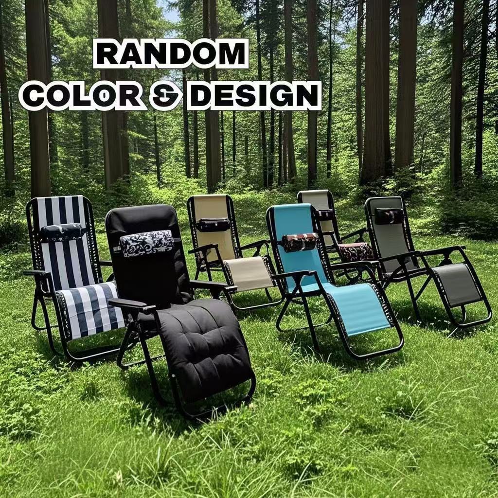 Outdoor Reclining Foldable Zero Gravity Chair with Free CUP HOLDER ...