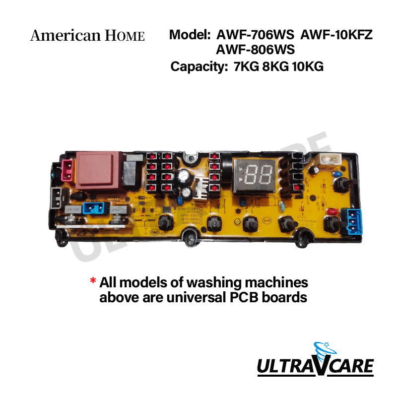 ORIGINAL American HOME WASHING MACHINE AWF-706WS AWF-806WS AWF-10KFZ ...