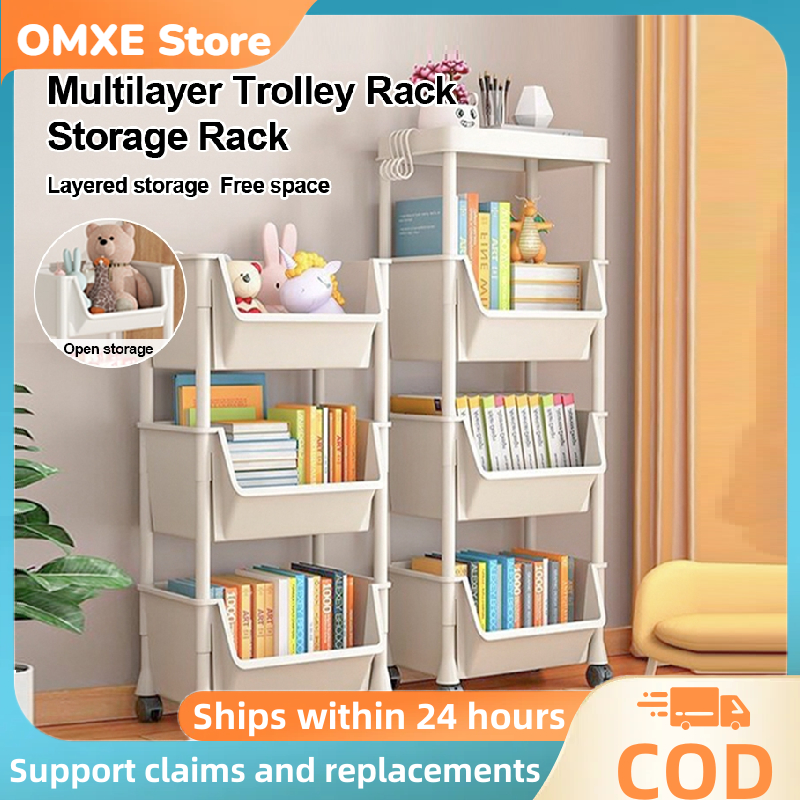 OMXE-Organizer Rack Trolley Cart Organizer Shelf Table Organizer ...