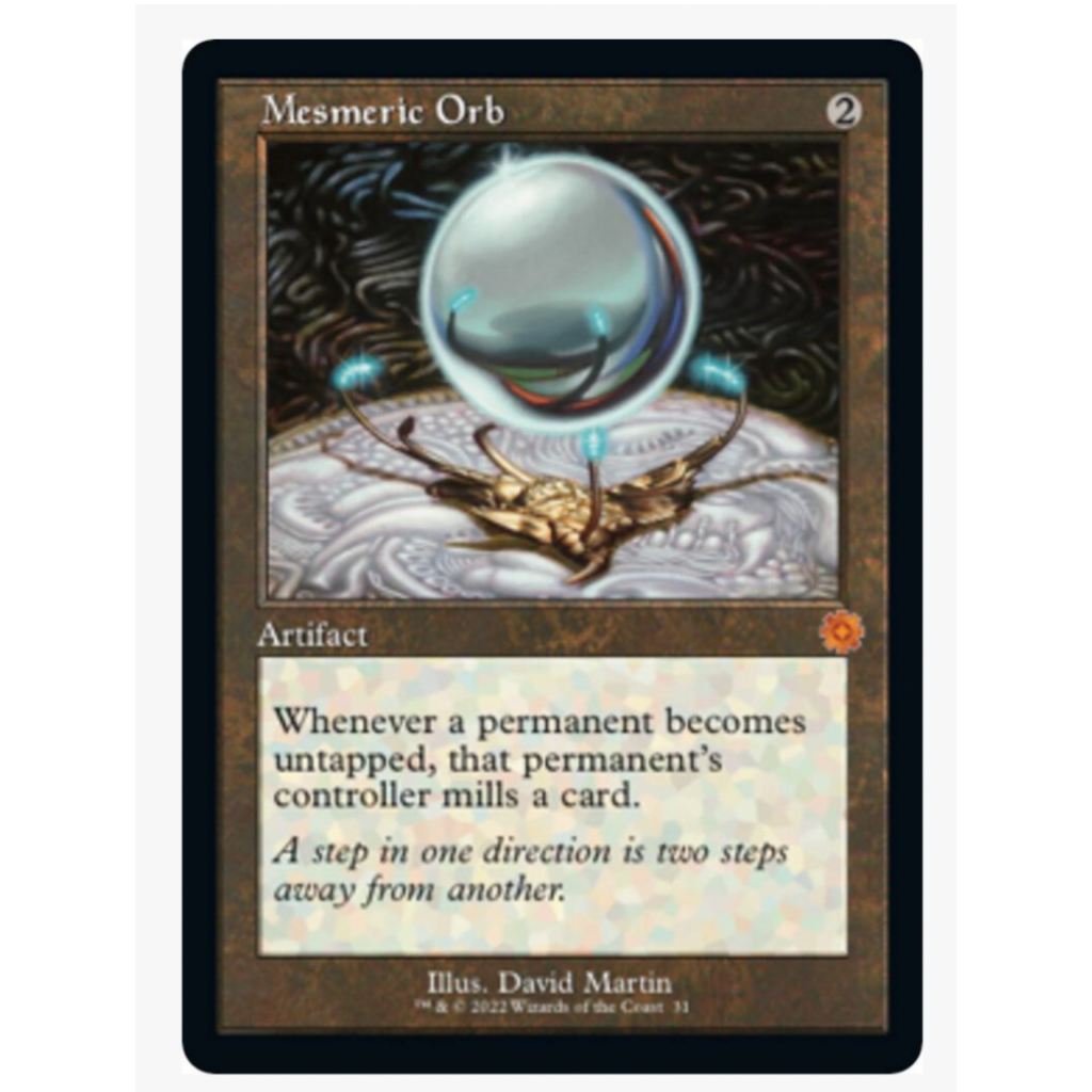 Mesmeric Orb - The Brothers' War: Retro Frame Artifacts (BRR) | Shopee ...