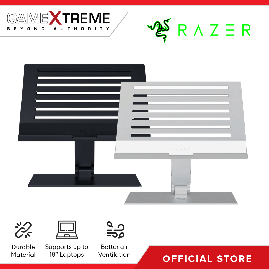 Razer Adjustable Laptop Stand - Black - FRML Packaging | Shopee Philippines