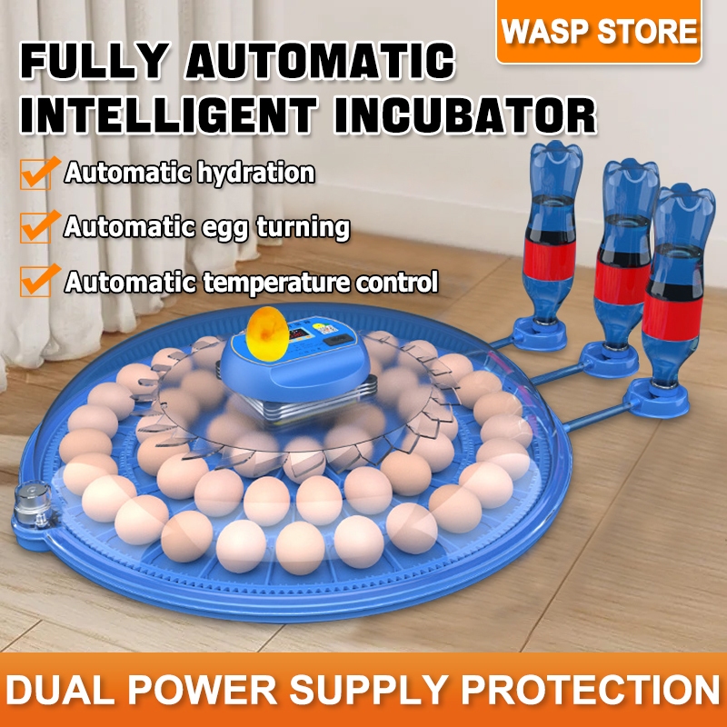 Incubator small household mini incubator intelligent 52 egg temperature ...