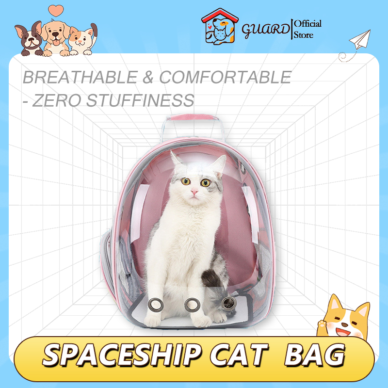 Cat bag out of the portable bag space compartment breathable backpack ...
