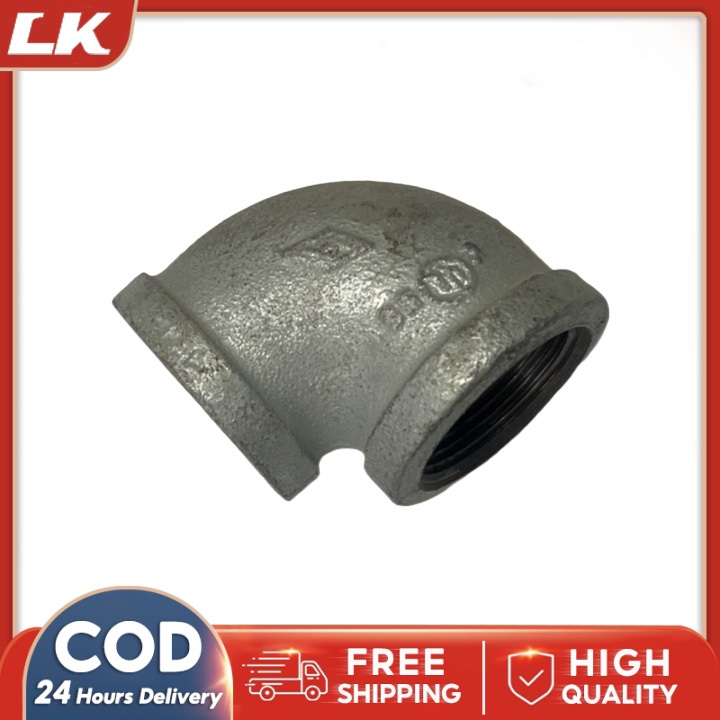 Mech Galvanized Iron (GI) Elbow 90° Schedule 40 Standard Threaded Screw ...
