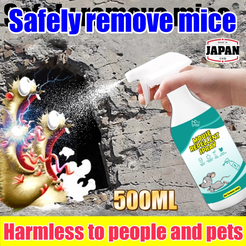 Rat Killer 500ML Powerful Rat Repellent Spray Effective Anti-Rat Spray ...