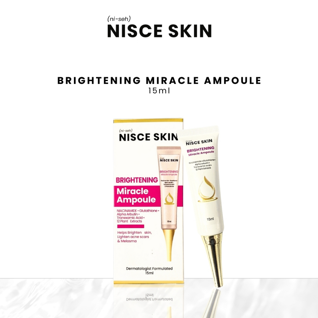 NISCE SKIN Brightening Miracle Ampoule 15ml | Shopee Philippines