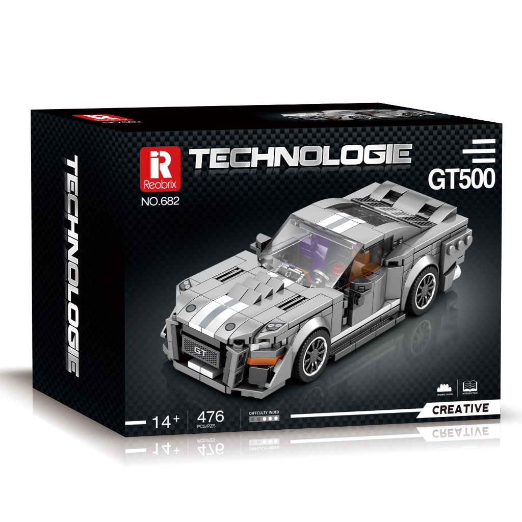 Reobrix GT500 Bricks (476 pieces) | Shopee Philippines