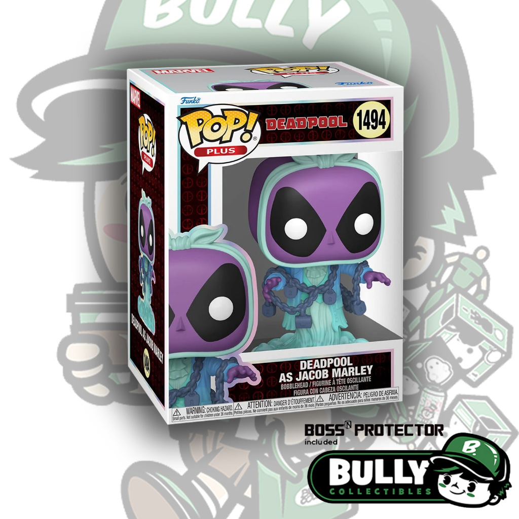 Funko POP! Plus: Deadpool Literary Classics - Deadpool as Jacob Marley ...