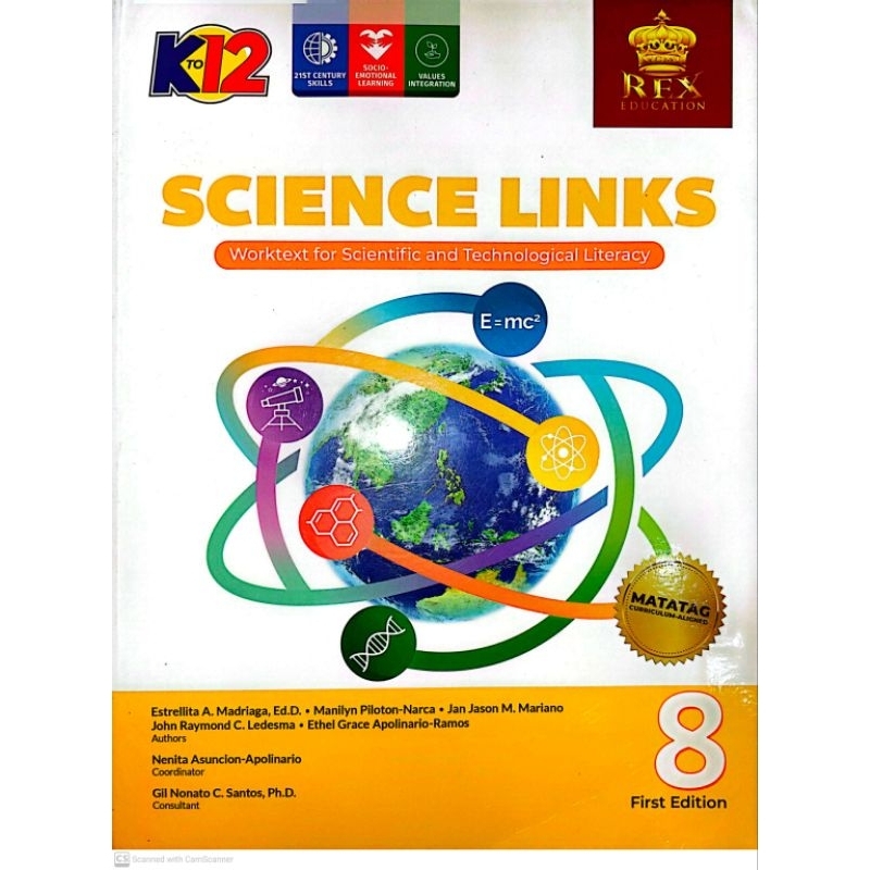 SCIENCE LINKS 8 - 2025 MATATAG EDITION | Shopee Philippines