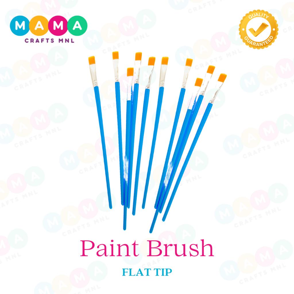 Flat Tip Paint Brush for Padding Glue, Water Color and Painting ...