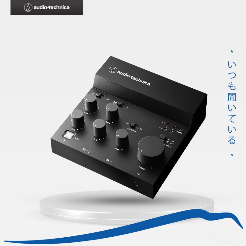 Audio-Technica AT-UMX3 Live Recording Interface Mixer USB Audio Made In Taiwan I.rock Musical Instruments  I.594656788