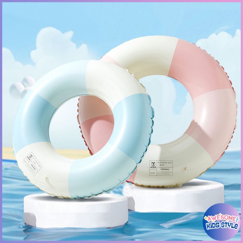 Kids Kid Lifebuoy Floaters Inflatable Salbabida Ring Swimming Float ...