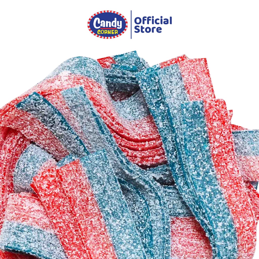 Fini Strawberry-Raspberry Sour Belts Gummy 150g | Shopee Philippines
