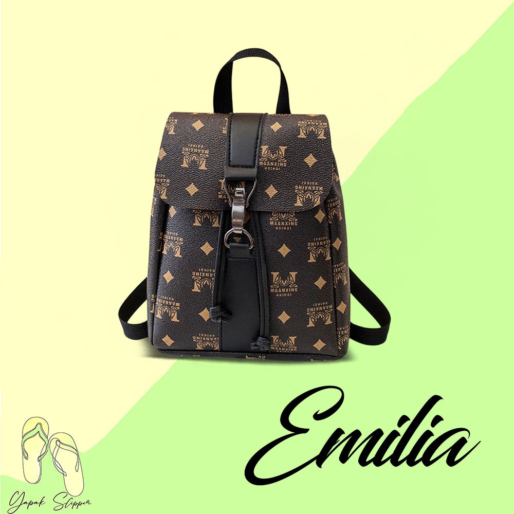 Yapak Emilia Knapsack Trendy Stylish Small Backpack Korean Version All ...