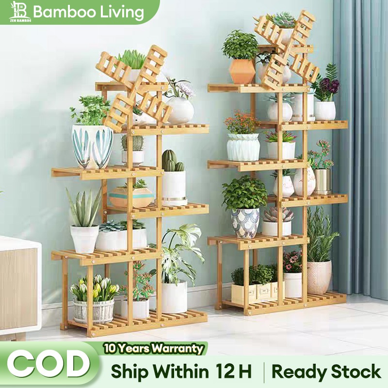 Flower Shelf 5/6/7 Layers Plant Rack Indoor Flower Pot Display Stand ...