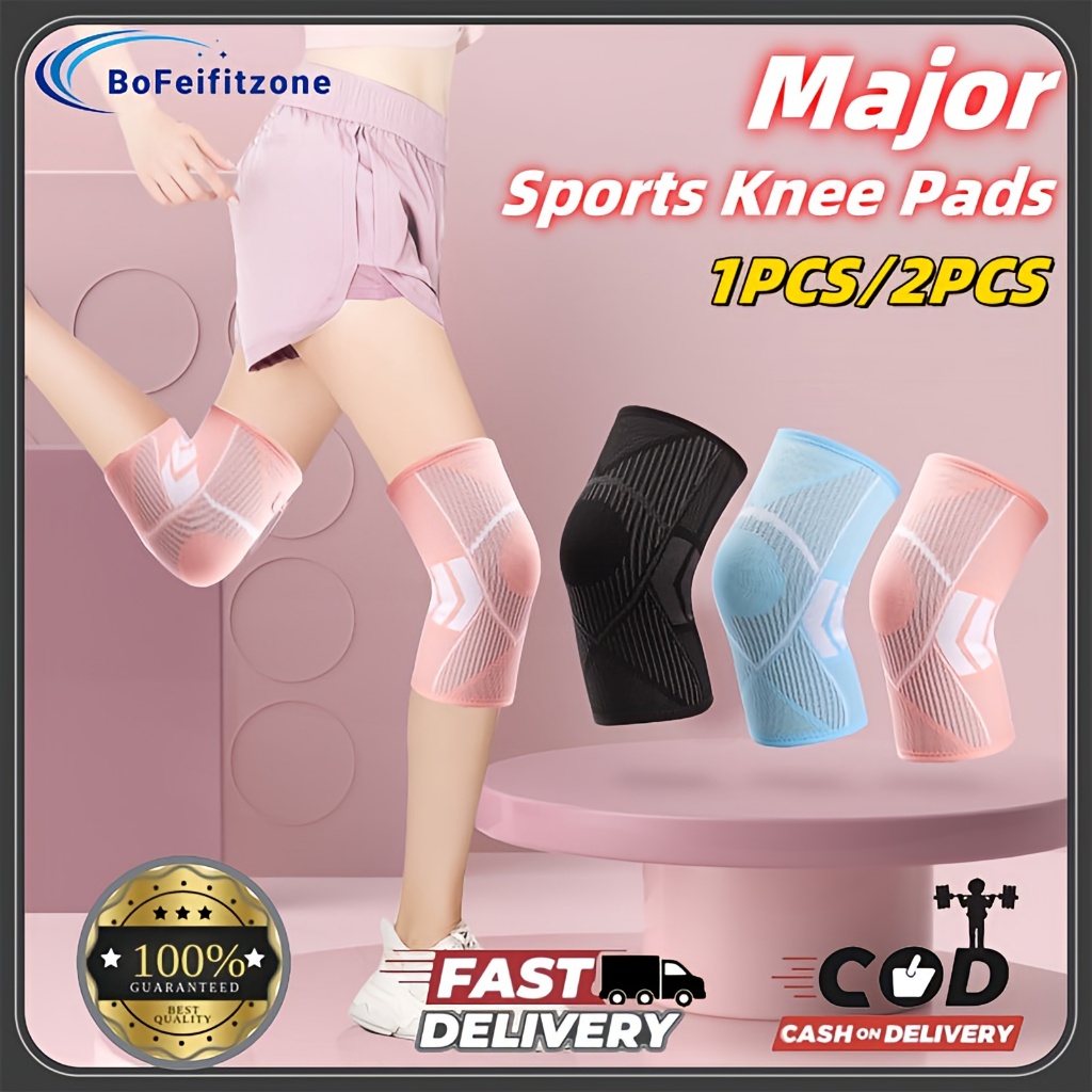 1Pcs/2Pcs Knee Support Knee Pads Volleyball Breathable Running Thick ...