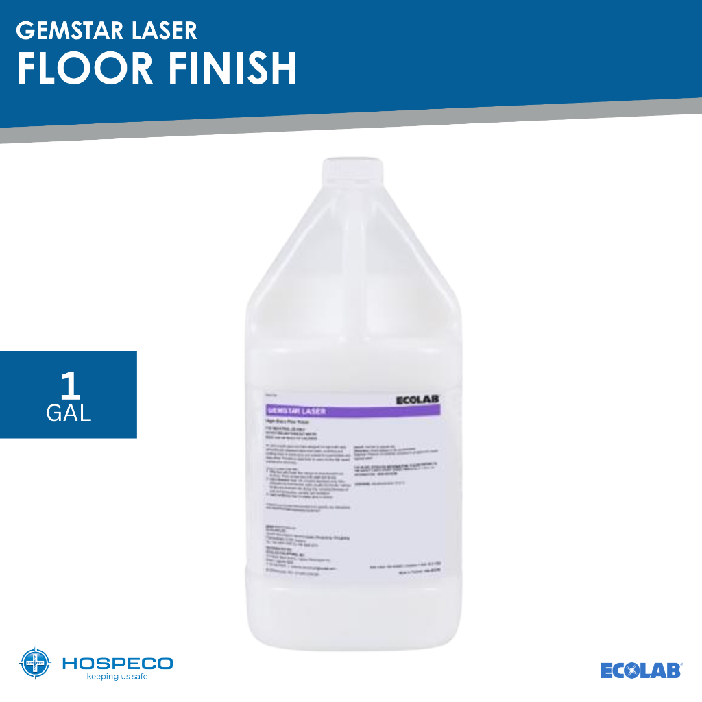 Ecolab Gemstar Laser Floor Finish 1 Gallon | HOSPECO | Shopee Philippines