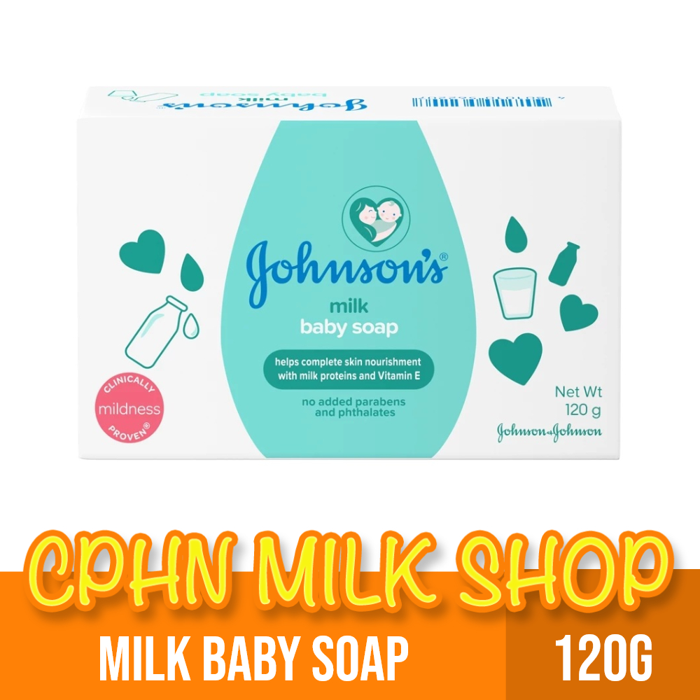 vitamin e johnson's baby soap milk protein