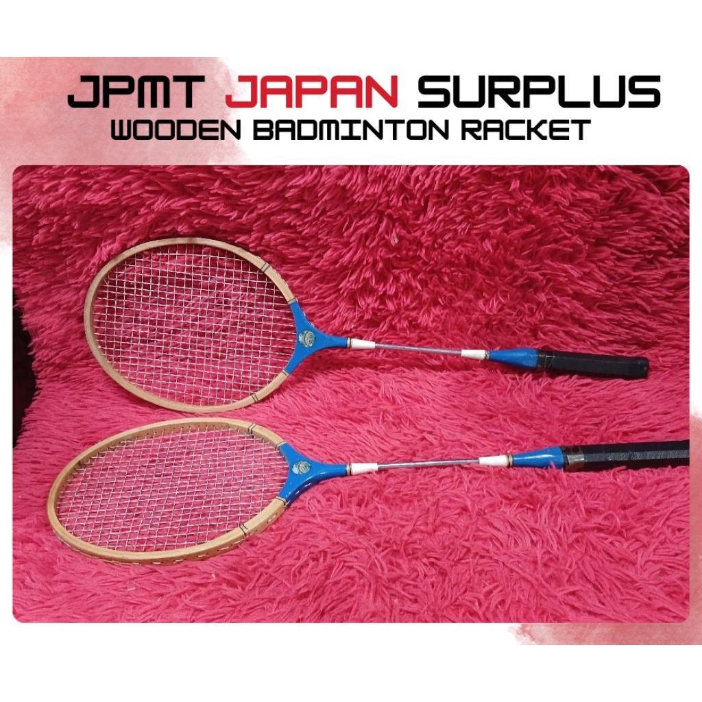 WOODEN BADMINTON RACKET JAPAN SURPLUS | Shopee Philippines