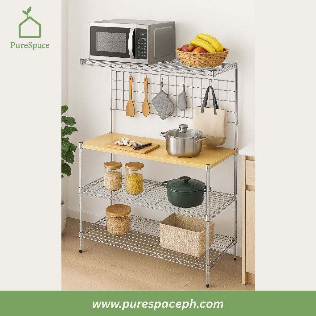 PureSpace Kori Multipurpose Rack/ Shelf/ Storage Rack/ Organizer ...