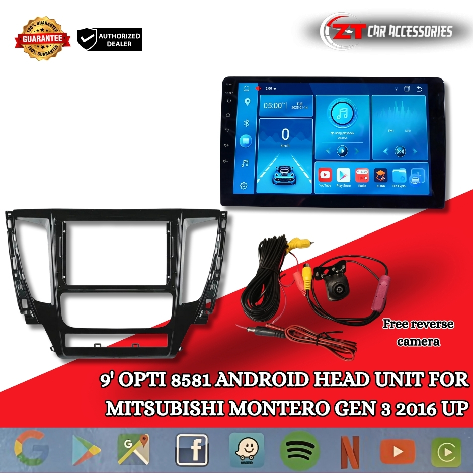 MITSUBISHI MONTERO 2016 Up Gen 3 9inch ANDROID HEAD UNIT | Shopee ...
