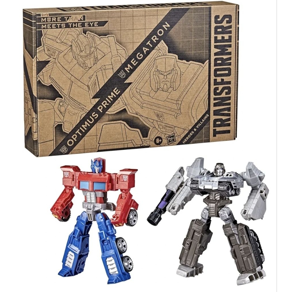 Transformers 2 Pack Figure Optimus Prime Megatron | Shopee Philippines