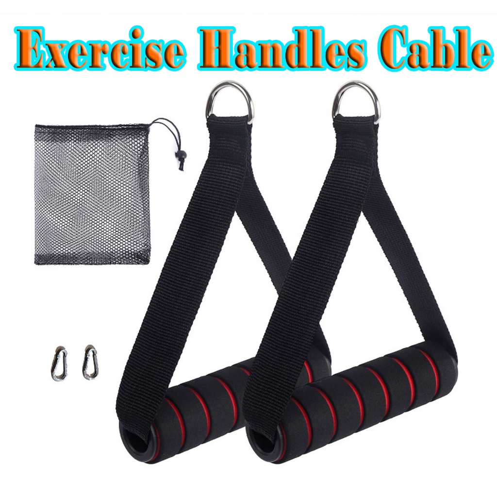 Heavy Duty Exercise Handles Exercise Handles Cable Strength Trainer ...