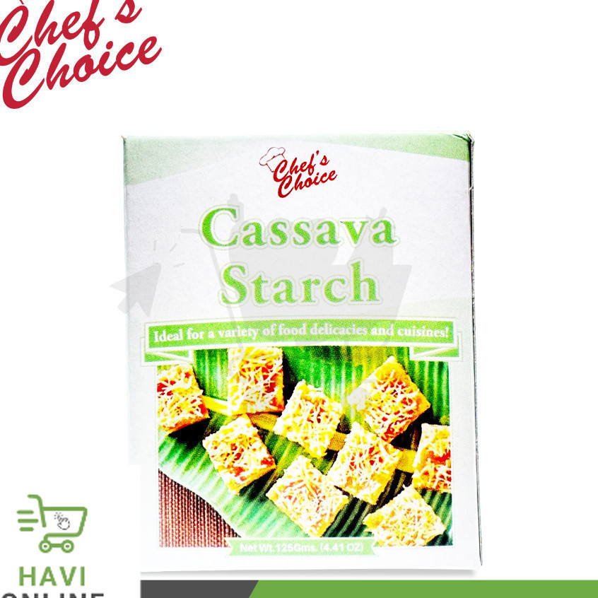 HAVI ONLINE Chef's Choice Cassava Starch in Box 100g | Shopee Philippines