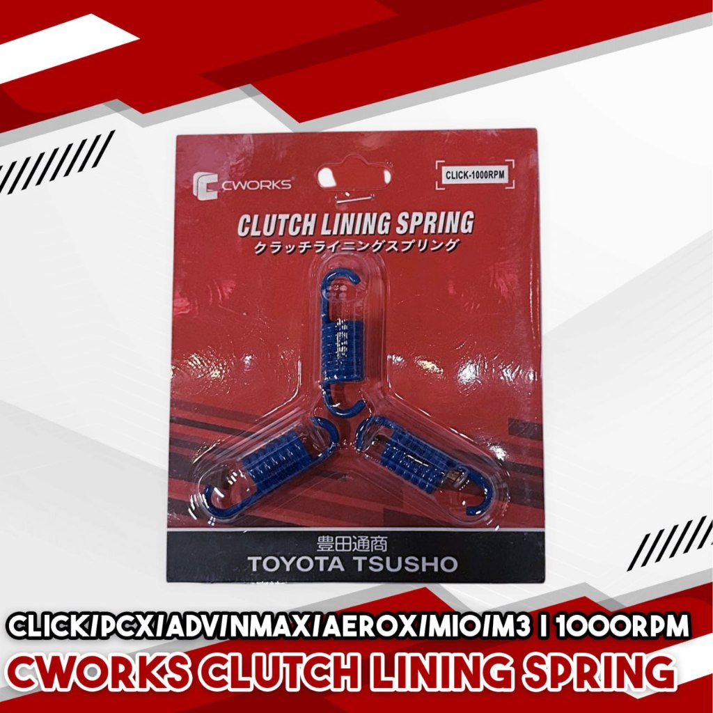 CWORKS CLUTCH SPRING CLICK/PCX/ADV/NMAX/AEROX/MIO/M3/MIOSPORTY/BEAT ...