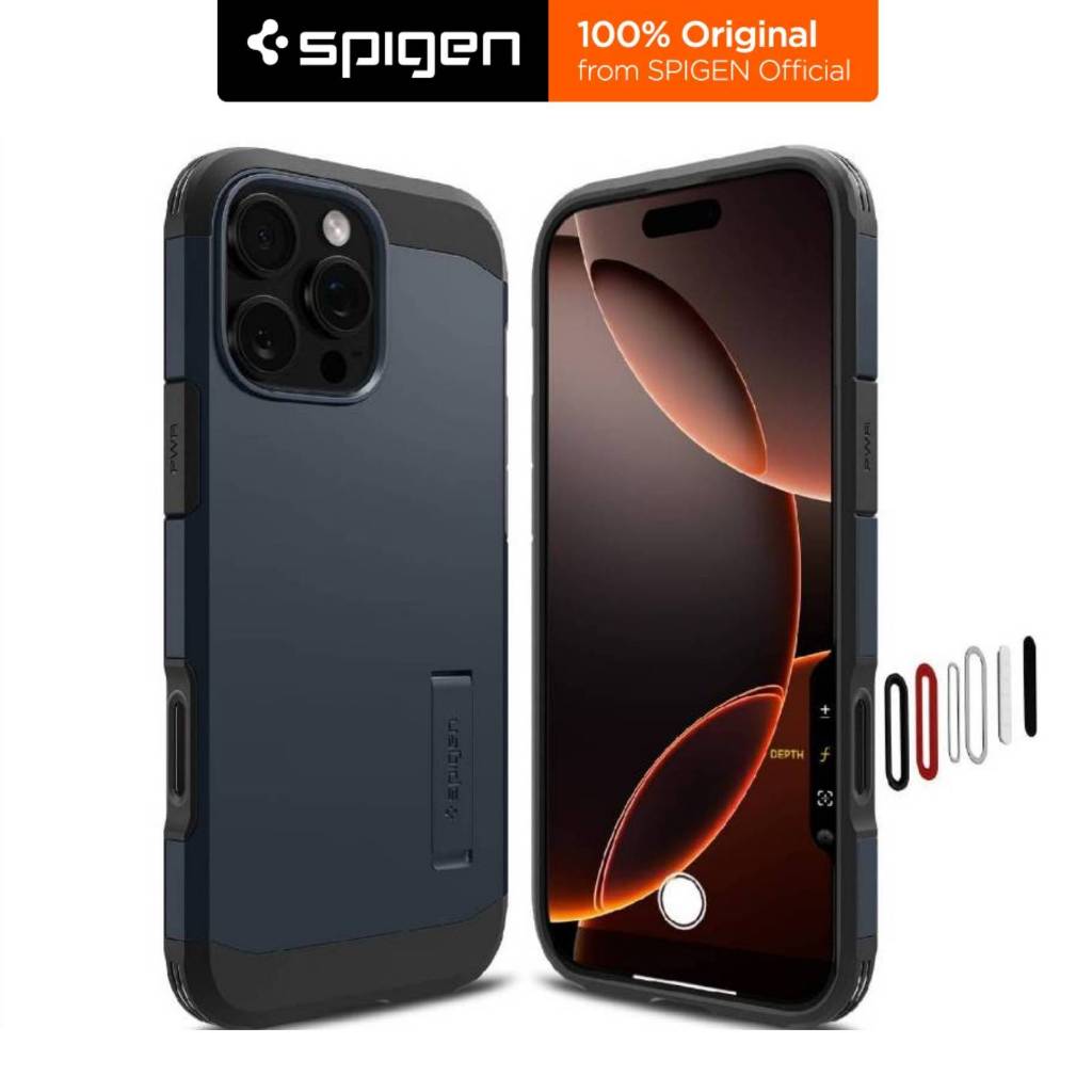 Spigen Rugged Armor MagFit Hülle Für IPhone 16 Plus – Schwarz, Mit MagSafe & Air Cushion Schutz