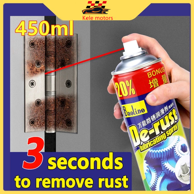 Kele Rust Remover Spray Multi-Use for Metal anti-rust lubricant Clean ...