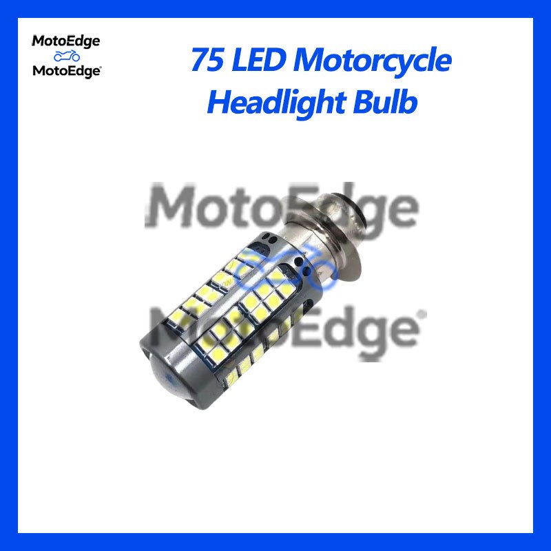 75 LED Motorcycle Headlight Bulb T19/ H4/ B35 Universal 3175 Motorcycle ...