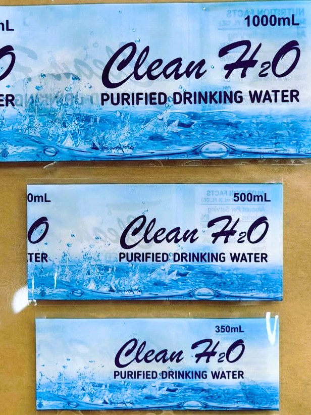 Universal Shrinkable Label 500pcs per pack (350ml) MYH20/CLEANH20 ...