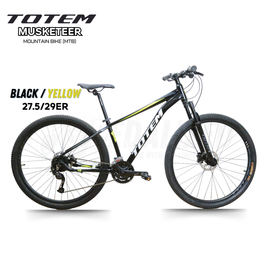 TOTEM MTB BIKE MUSKETEER and 29ER 3X9 SPEED HYDRAULIC SHIMANO ALIVIO  MOUNTAIN BIKE