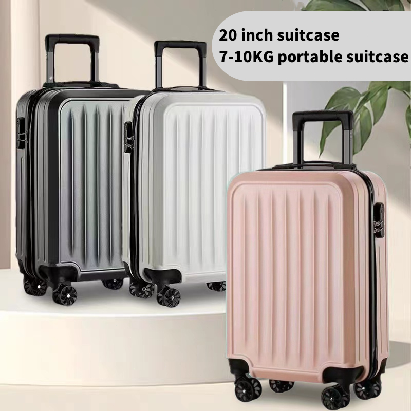 20 Inch Luggage Universal Wheel 360 Degree Rotation Waterproof Zipper Suitcase Luggage Travel Bag Shopee Philippines