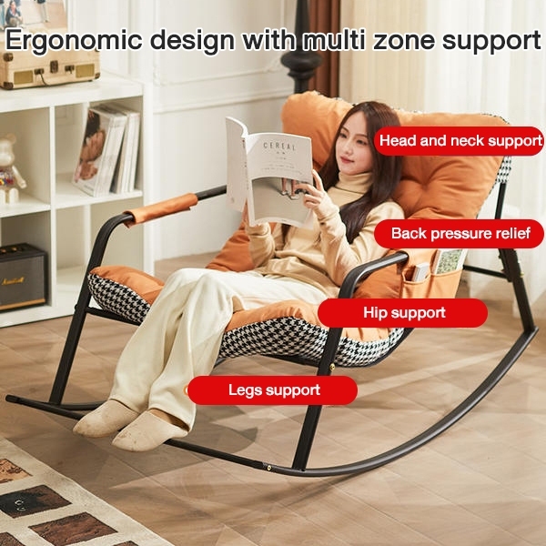 COD Rocking Chair for Adult Leisure Rocking Chair Double Home Reclining ...