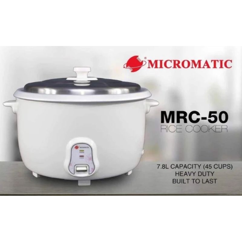 Micromatic Rice Cooker MRC-50 | Shopee Philippines