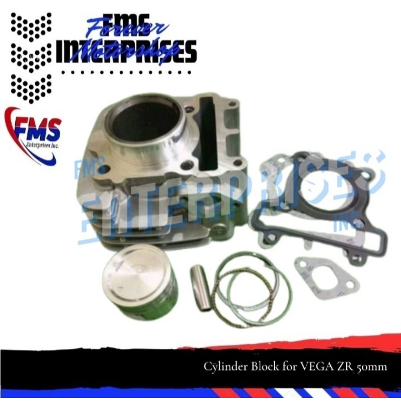 Cylinder Block for VEGA ZR 50mm | Shopee Philippines