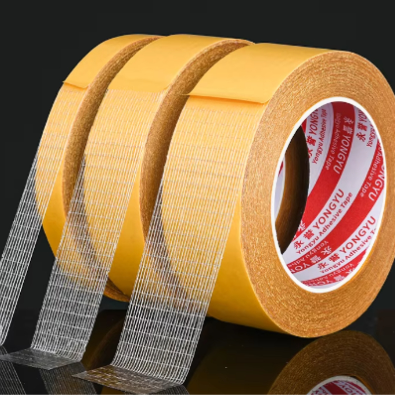 Double Sided Cloth Tape Translucent Mesh Waterproof Adhesive | Shopee ...
