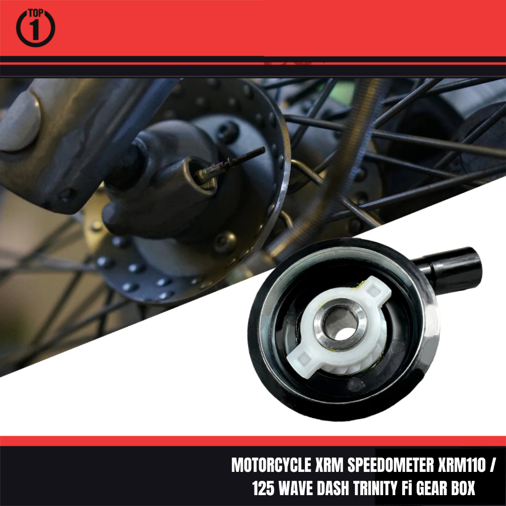 TOP1 RACING SPEEDOMETER HONDA XRM110 /125/WAVE/DASH/TRINITY Fi GEAR BOX ...