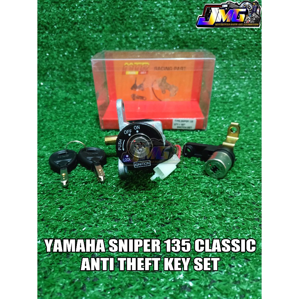 YAMAHA SNIPER 135 CLASSIC ANTI THEFT KEY SET | Shopee Philippines