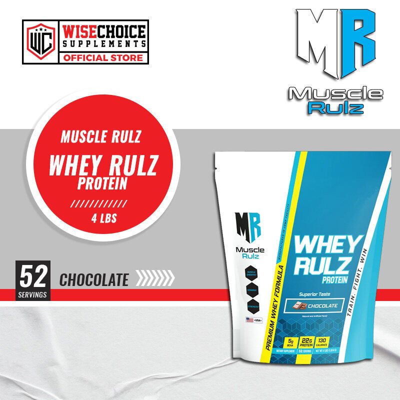 Muscle Rulz Whey Rulz Protein 4Lbs | Shopee Philippines
