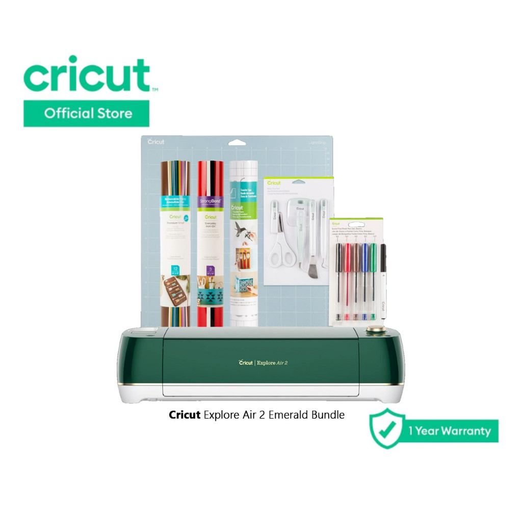 Cricut Explore Air 2 Emerald Bundle Shopee Philippines